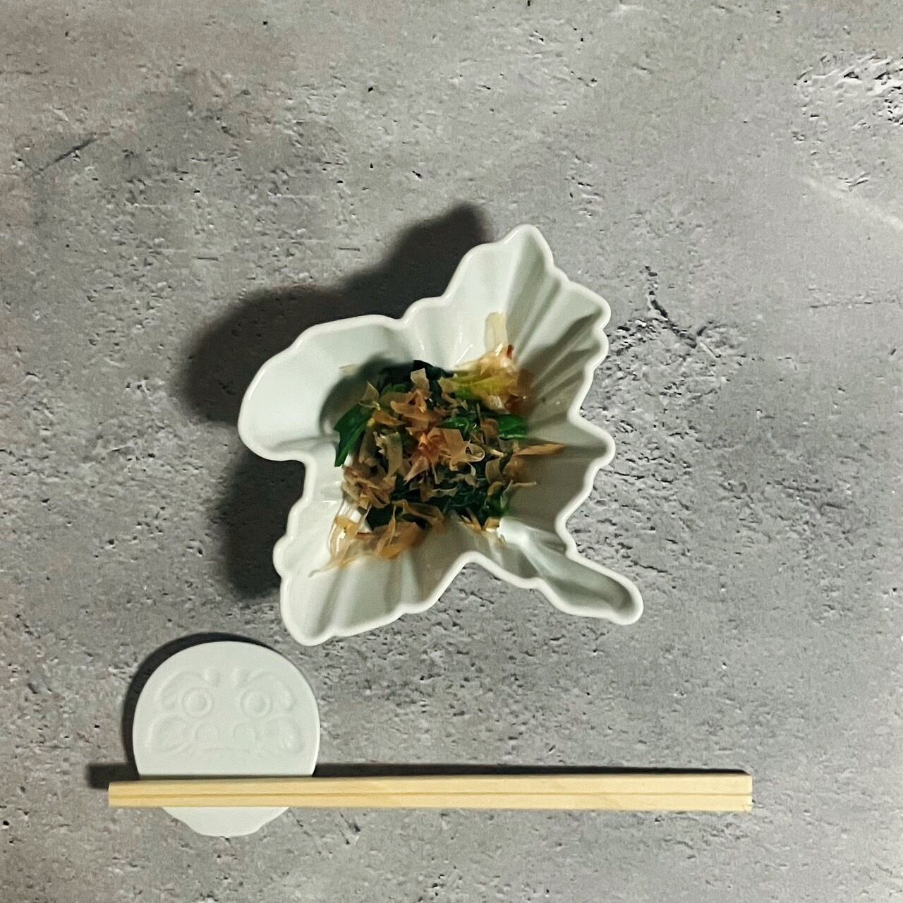 白】ぐんまのお皿（こばち）Gunma Crane Bowl White | toool / つーーーる