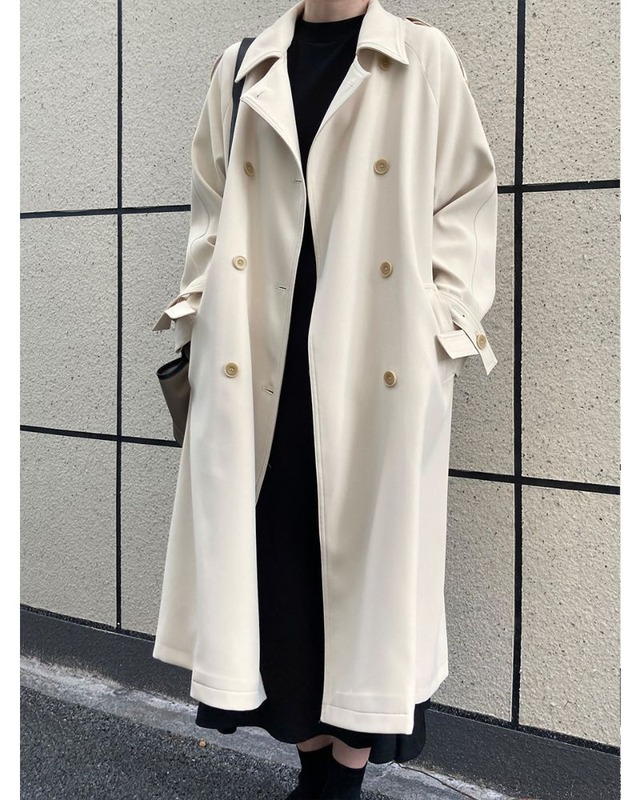 Belted trench Coat N108