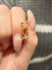 Tiny butterfly pierce