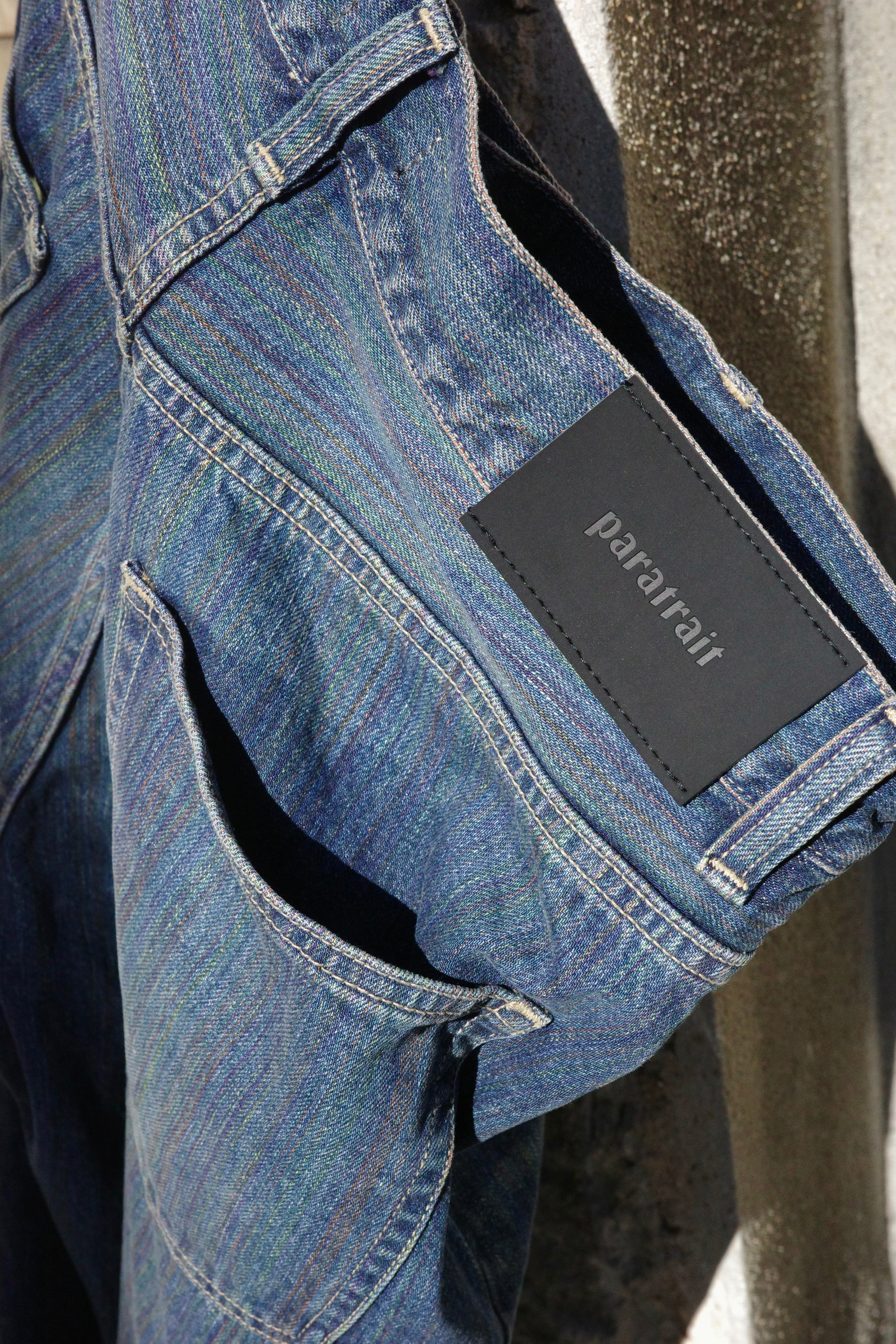 Paratrait【NEW RAINBOW DENIM PT -Indigo-】 | lloomm