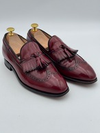 JOHNSTON&MURPHY ジョンストンアンドマーフィー キルトタッセルローファー アリストクラフト アメリカ製 US6 E 24cm