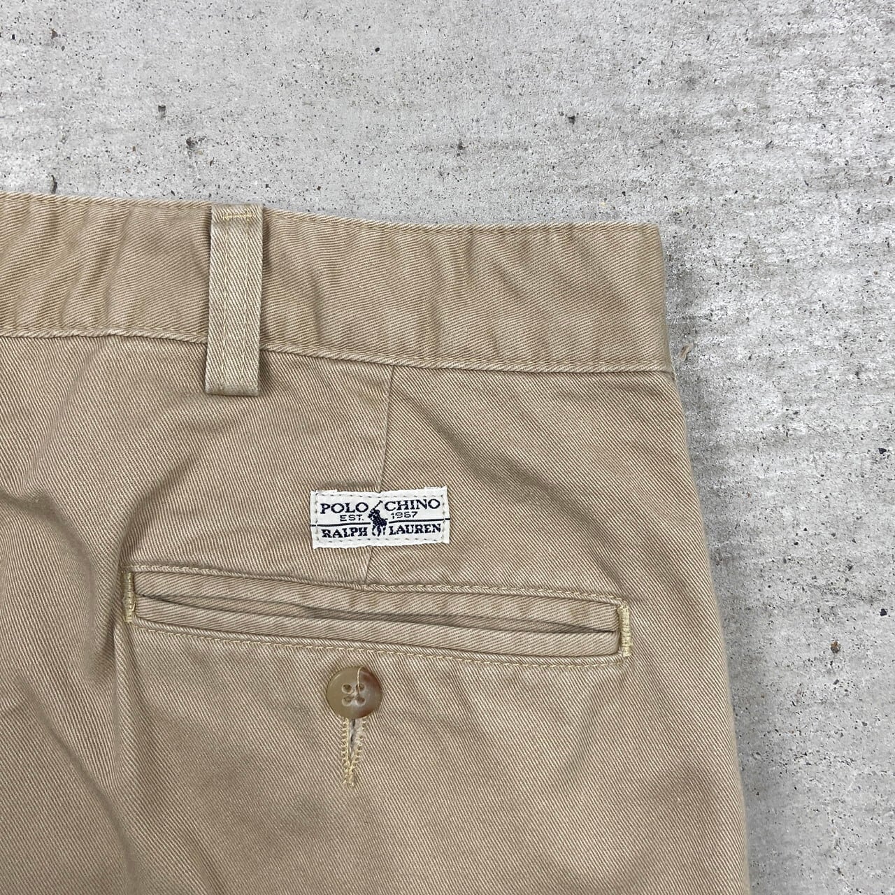 90年代 USA製 Polo Ralph Lauren ポロラルフローレン ワイドチノパンツ