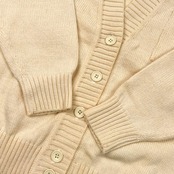 90s Christian Dior SPORTS クリスチャンディオール ウール ニット カーディガン M/アイボリー レディース ビンテージ
