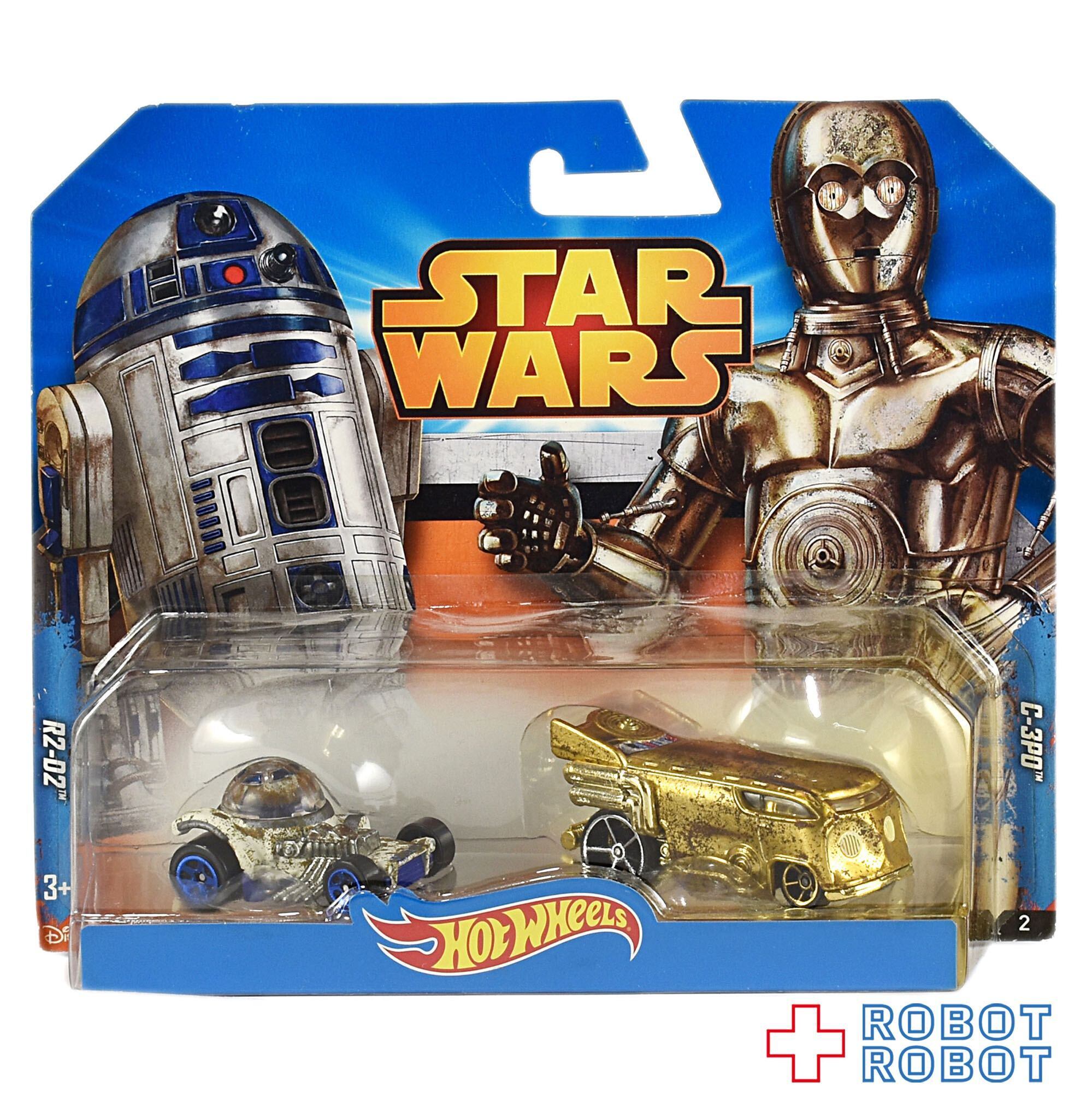 ホットウィール スター・ウォーズ R2-D2 & C-3PO セット | ROBOTROBOT