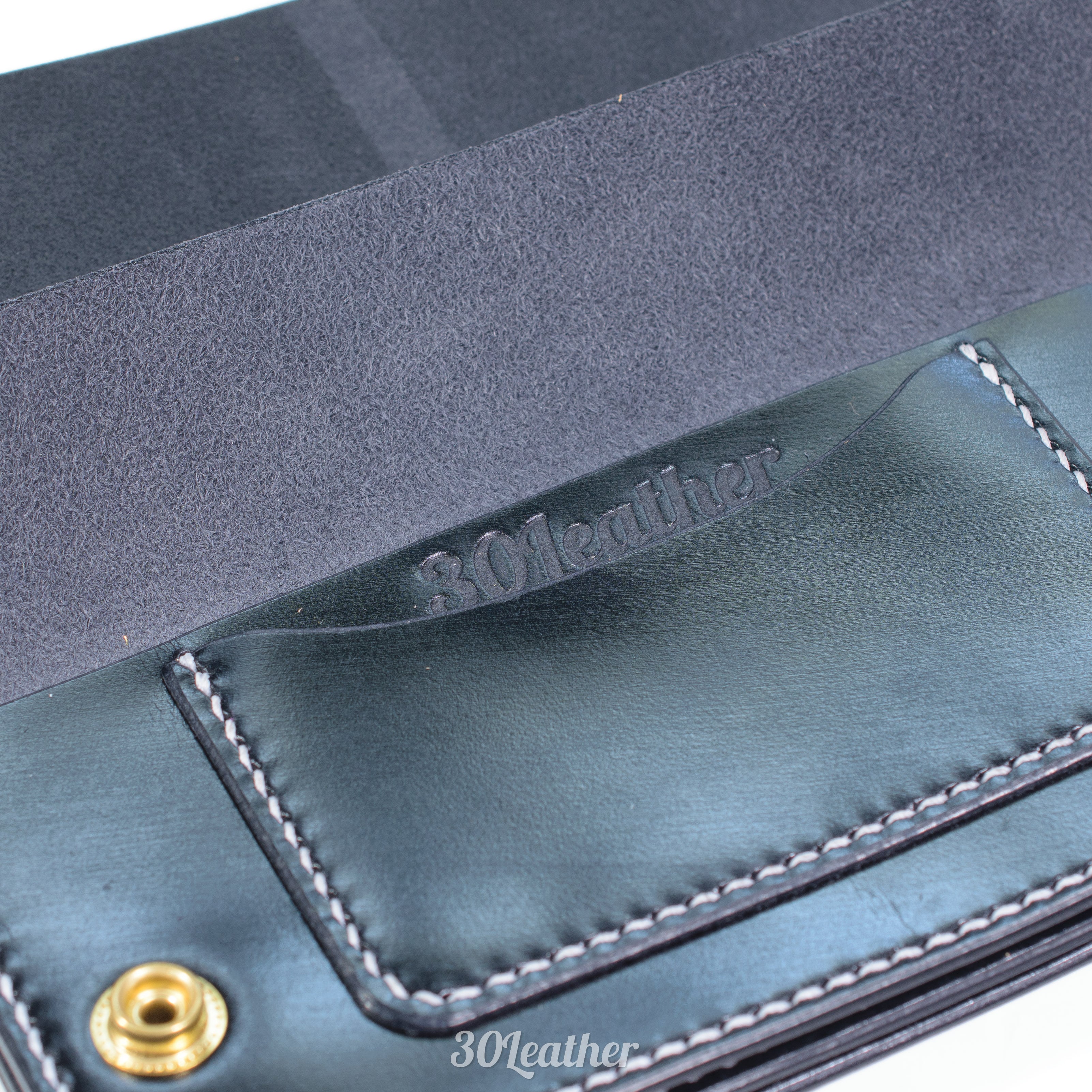 IBIZA BLK LTW-001 ロングトラッカーウォレット | 30Leather