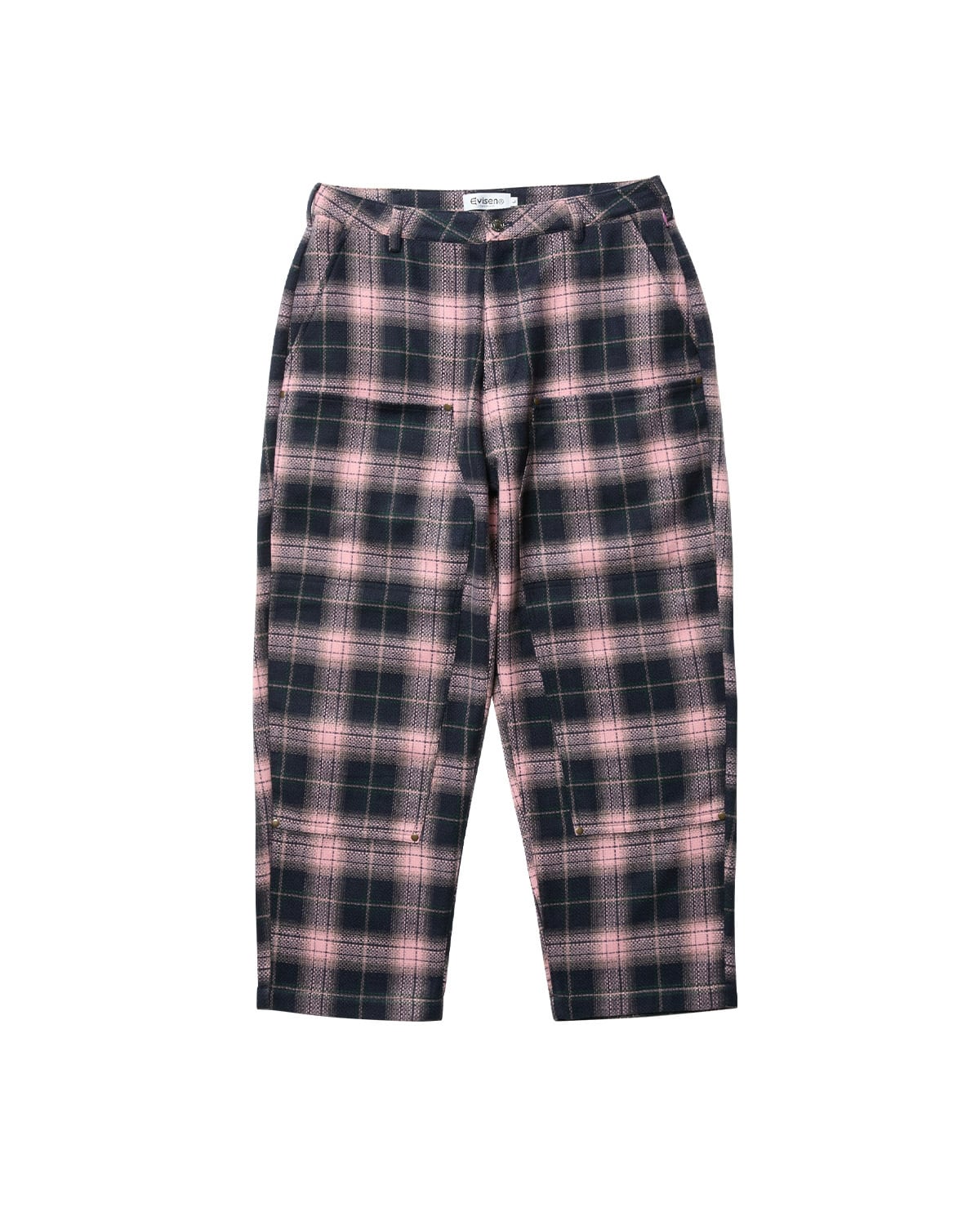 EVISEN / WOOL PAINTER PANTS / PINK / L