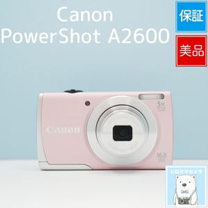 Canon PowerShot A2600 デジカメ スマホ転送OK フルセット 極美品 シロクマカメラ a7469