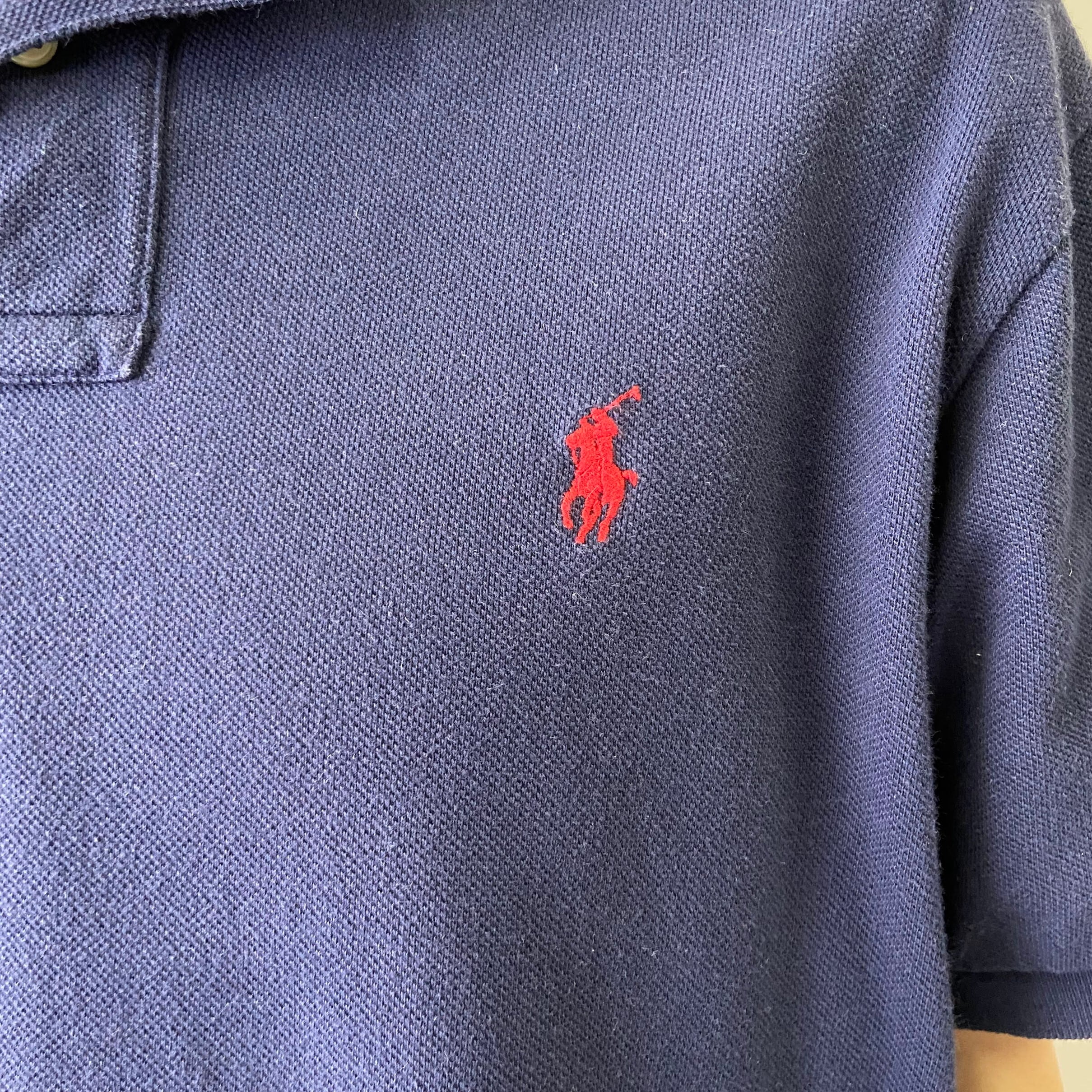 Polo Ralph Lauren ポロラルフローレン 鹿の子 ポロシャツ メンズL