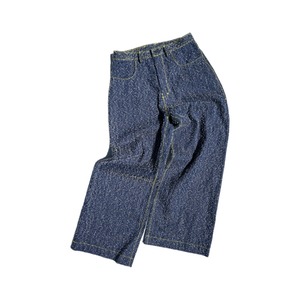 【osakentaro】denim pants (size3) (navy)