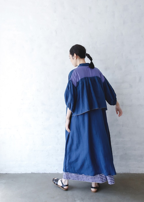 【michirico】【24SS】【29】【womensS,M】Back gather dress