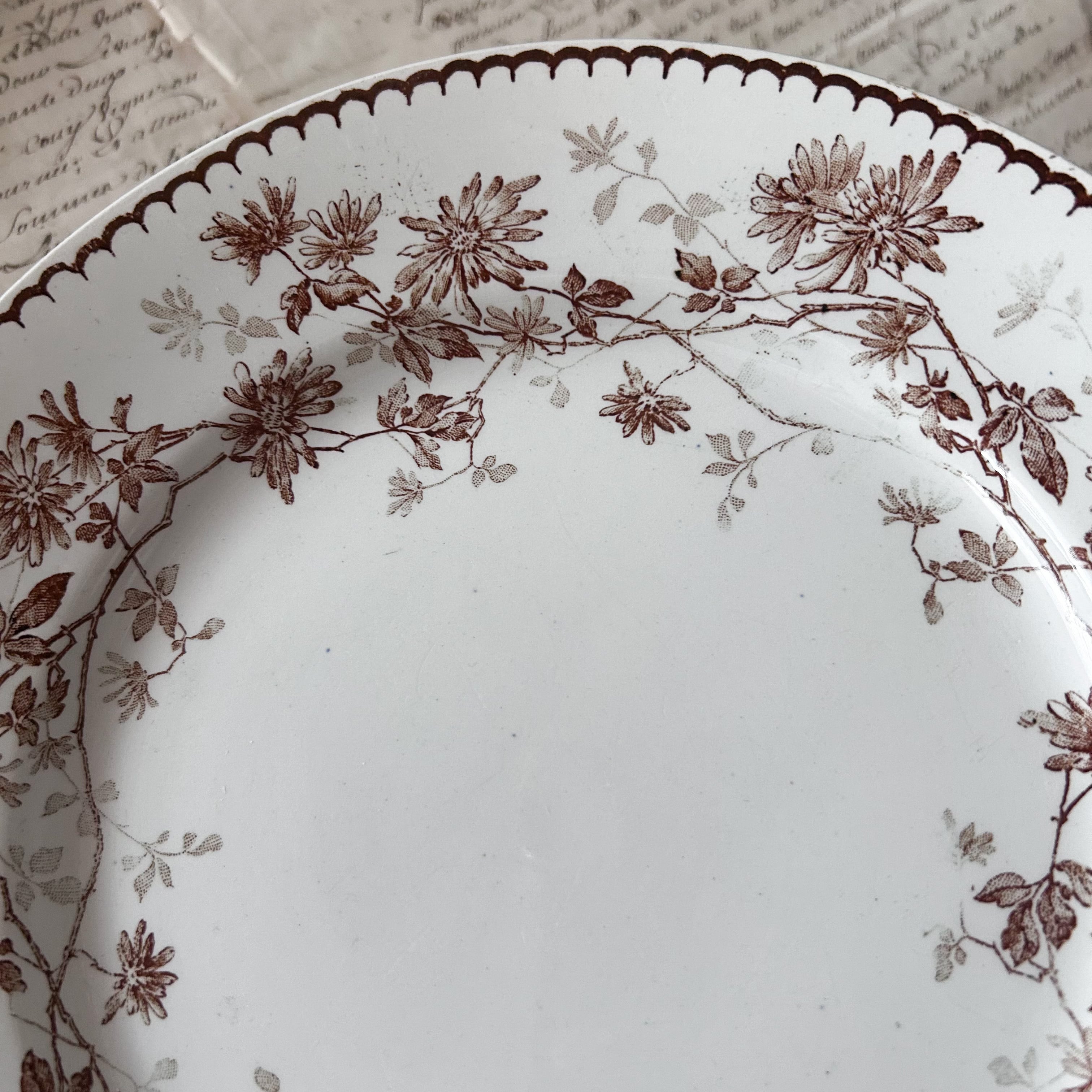 Creil et Montereau (クレイユモントロー) Mignardiseプレート D