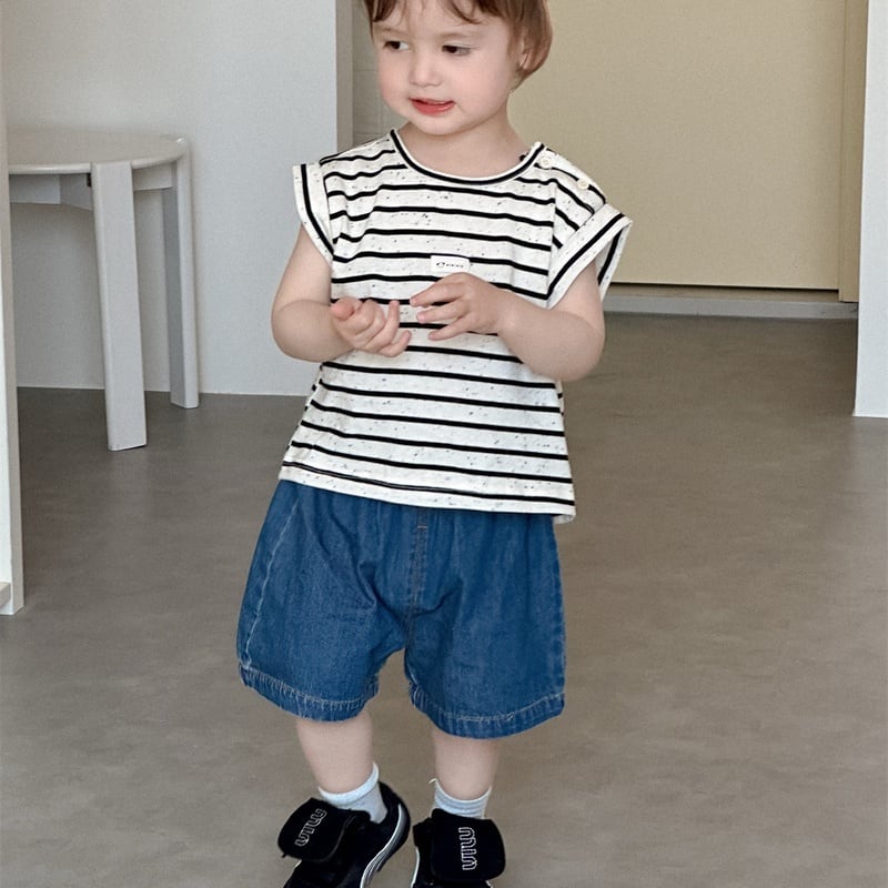 【BABY】2025新作 オシャレボーダーTシャツ