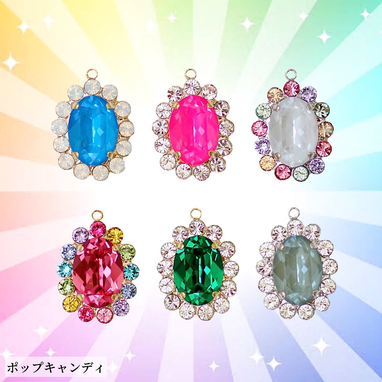 オーダーキャンディ オーバルピアス | MAKI NUMOTO (マキ ヌモト