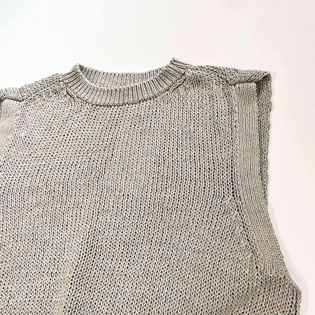 COMM.ARCH. コム・アーチ HAND FRAMES CO.SI.SLEEVELESS コットン