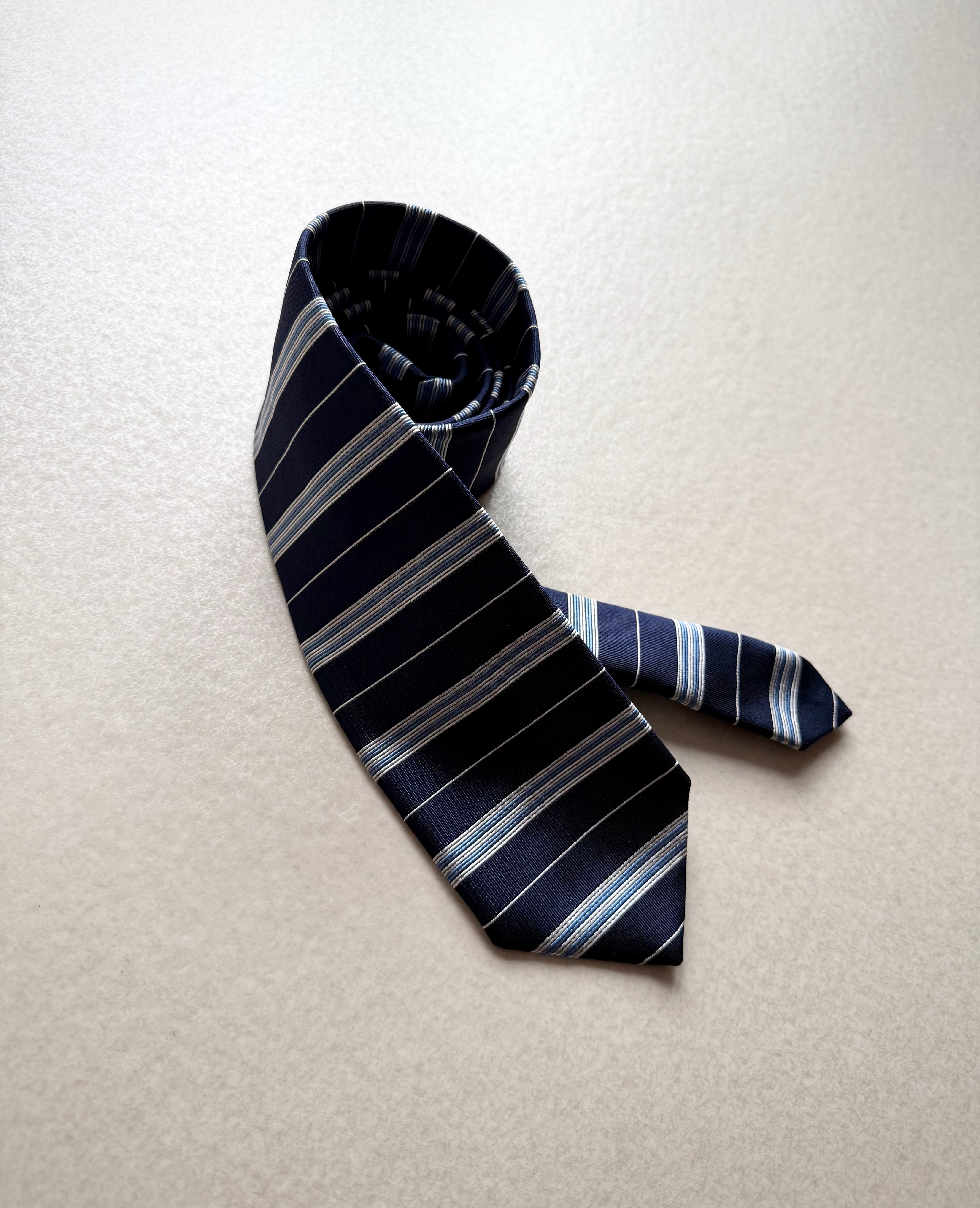 NEW USA製 “ BROOKS BROTHERS ” ALL SILK RANDOM STRIPE TIE ORIGINAL