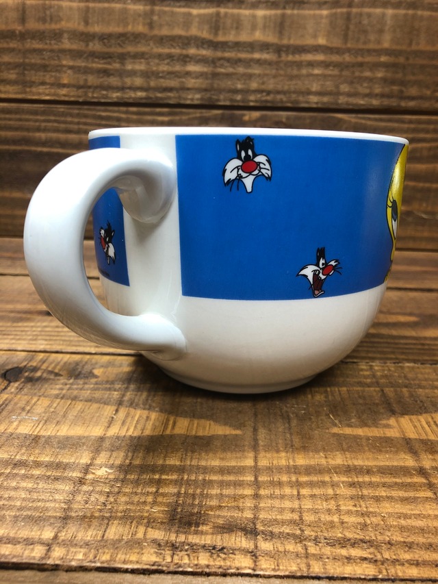 Tweety Soup Dish トゥイーティー スープカップ Ceramic 陶器製 Looney Tunes Warner Bros 00年 Motorrock Kustomshop Fu Z Korner Tweety Soup Dish トゥイーティー スープカップ Ceramic 陶器製 Looney Tunes Warner Bros 00年 Motorrock Kustomshop Fu Z Korner