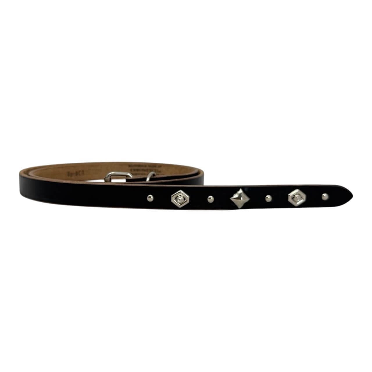 Re-ACT / Studs Sword tip Narrow Long Belt - スタッズ ソードチップ