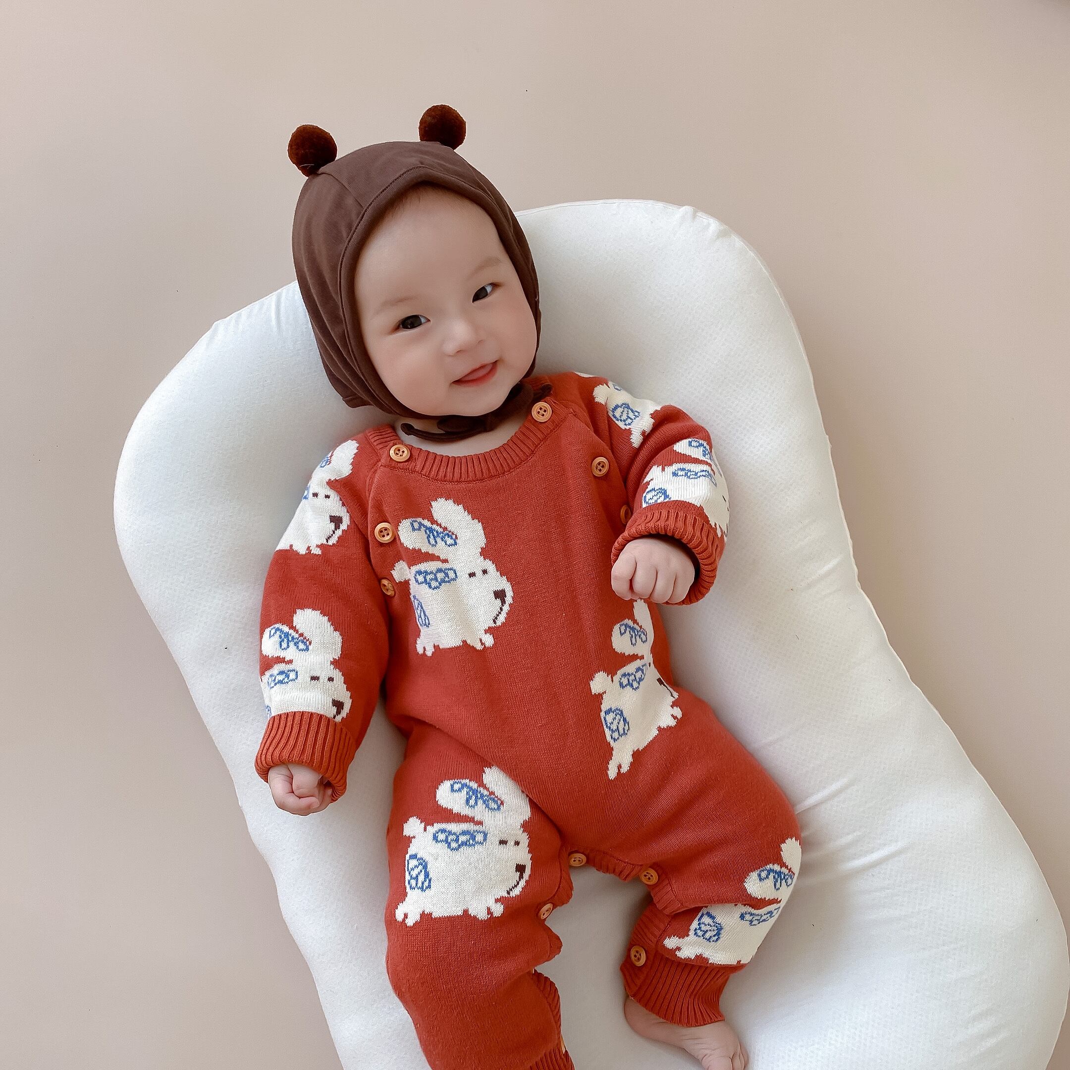 セーター レディースワンピースロンパース オールインワン コットン オータム 秋物 ウィンター 冬物 超面白いベビーショップ80544694298