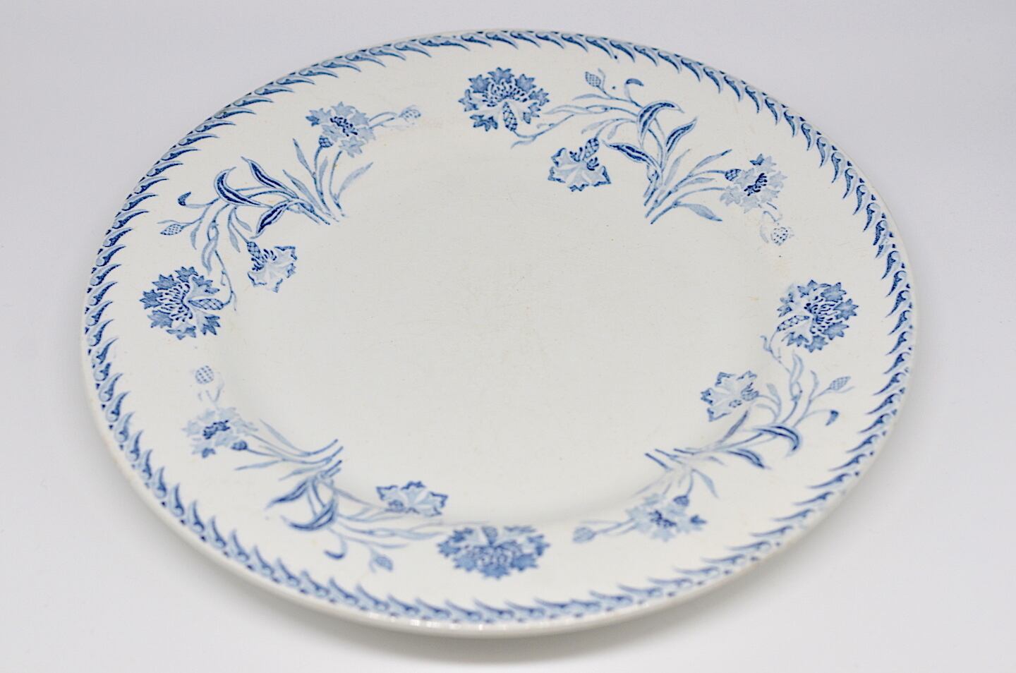 フランス アンティーク ディナープレート（Faïencerie Keller et