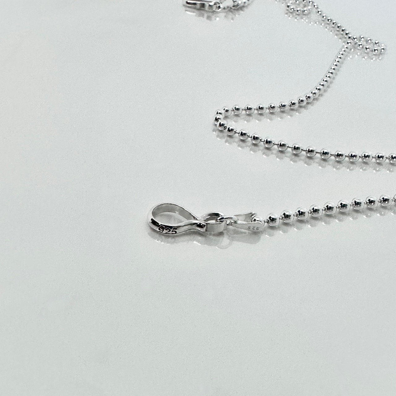 DICE : STAR BALL CHAIN NECKLACE / スターダイス ボールチェーンネックレス