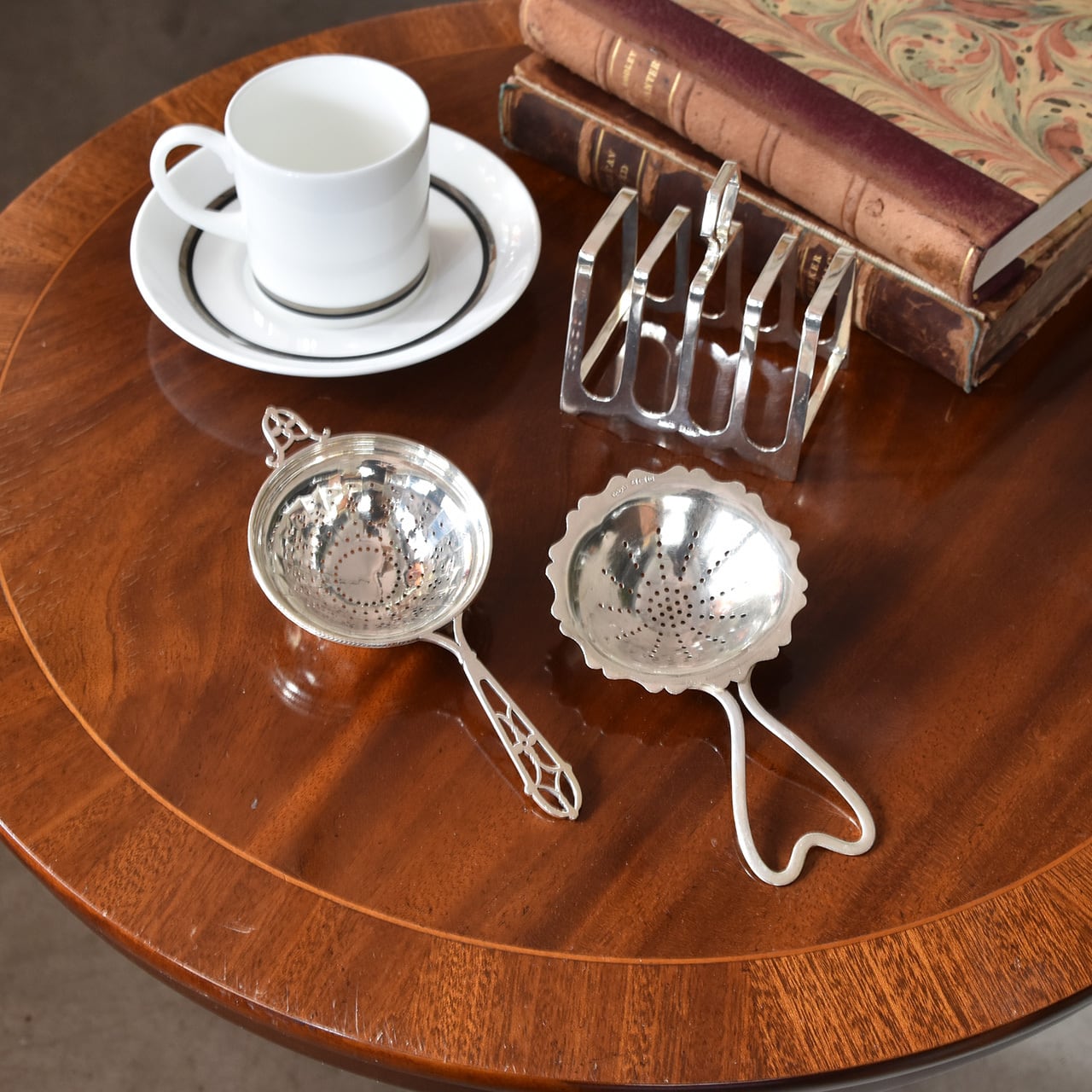 Silver Tea Strainer / シルバー（純銀） ティー ストレーナー