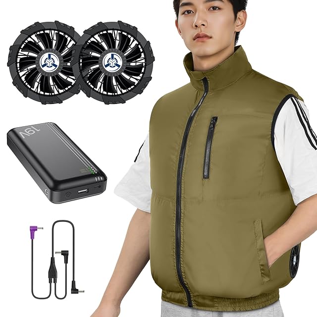 43Vファンバッテリーセット 2025年世界最大級 空調作業服用ファン