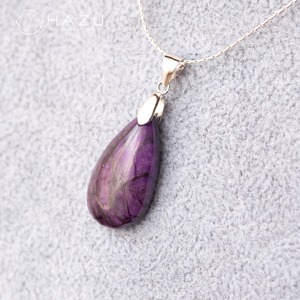 【1点もの】高発色のスギライトネックレス