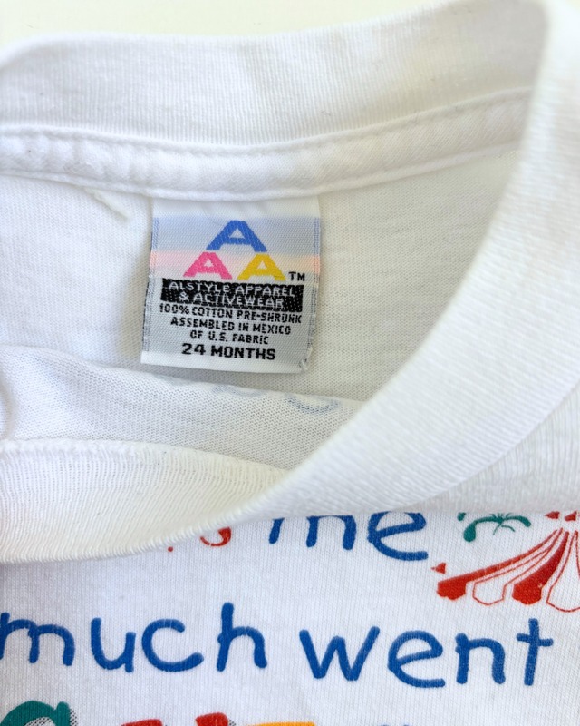 【12-18m・vintage】LAS VEGAS tee