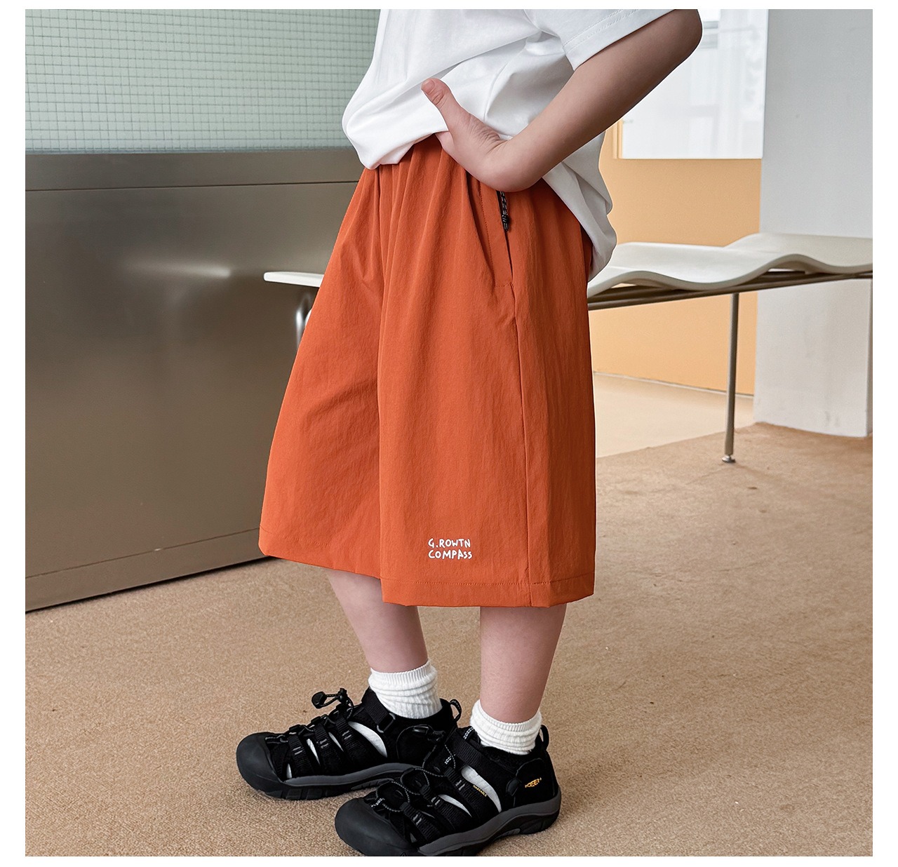 [bdiary] Ray Bermuda Pants / [비다이어리] 레이가버뮤다팬츠