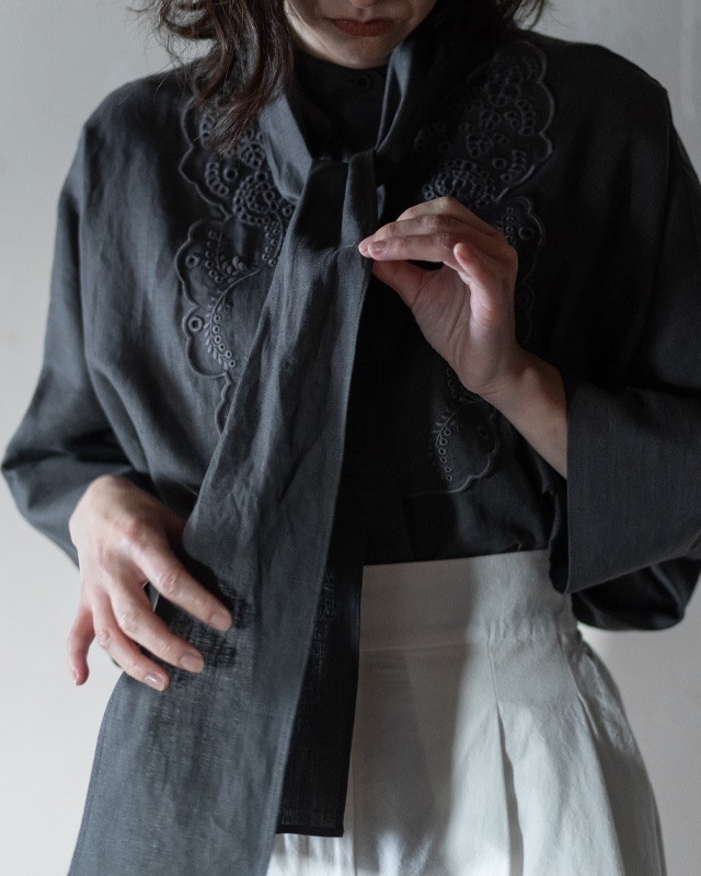 #MARTA_ダークグレー　※付リボンは別売りです  (※受注生産)