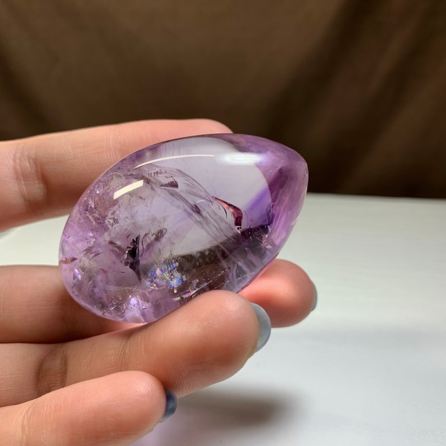 感謝セール☆7.透明度高☆ラベンダーアメジスト・たまご