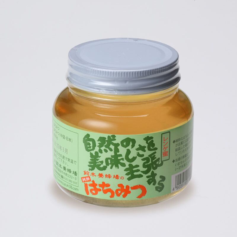 レンゲ蜂蜜【2.4kg】 | 鈴木養蜂場 はちみつ家
