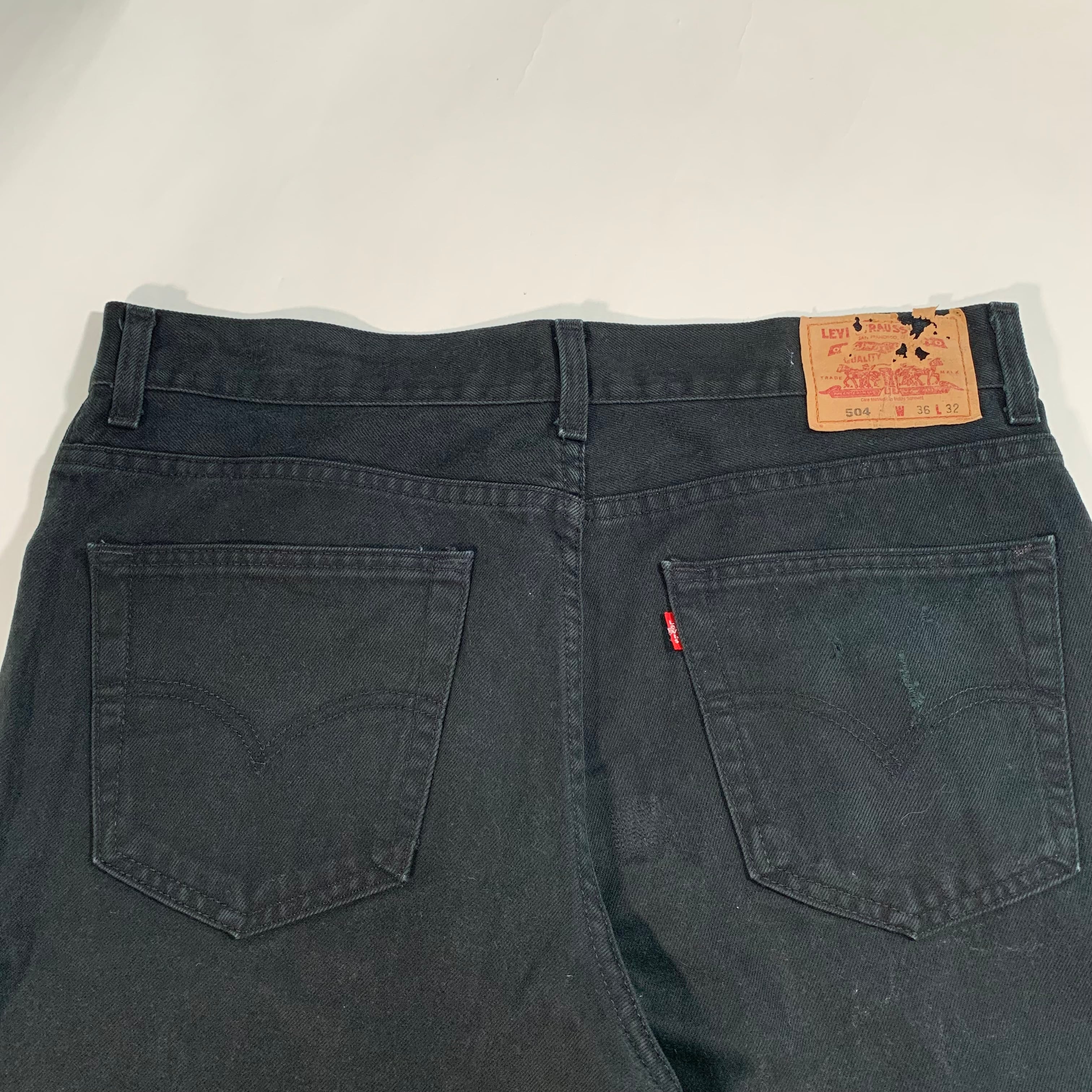 9041 リーバイス 504 ブラックデニム ジーンズ W36 | San Fernando 9041 リーバイス 504 ブラックデニム ジーンズ W36 | San Fernando
