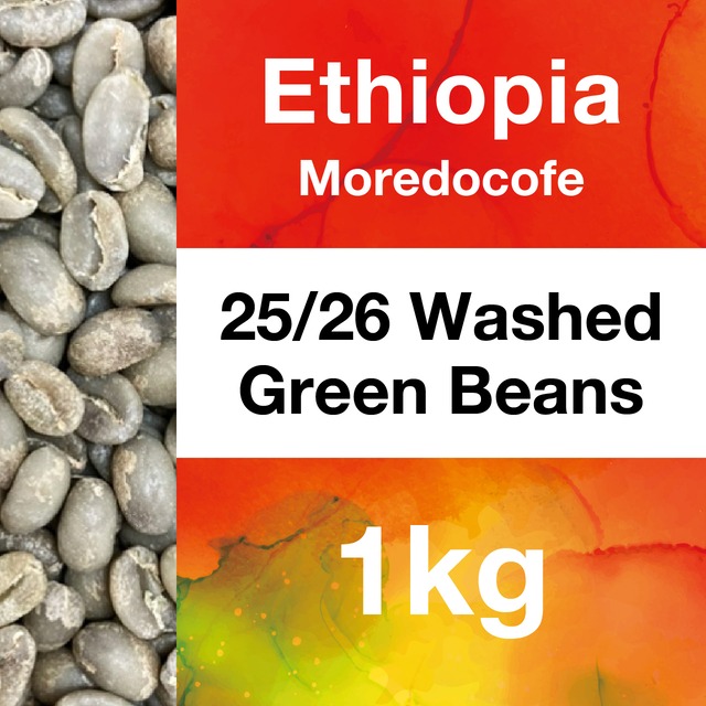 エチオピア モレドコフェ 25/26 Washed 生豆 1kg Ethiopia Shidamo Guji ShakissoG2 Moredocofe 1kg Green Beans