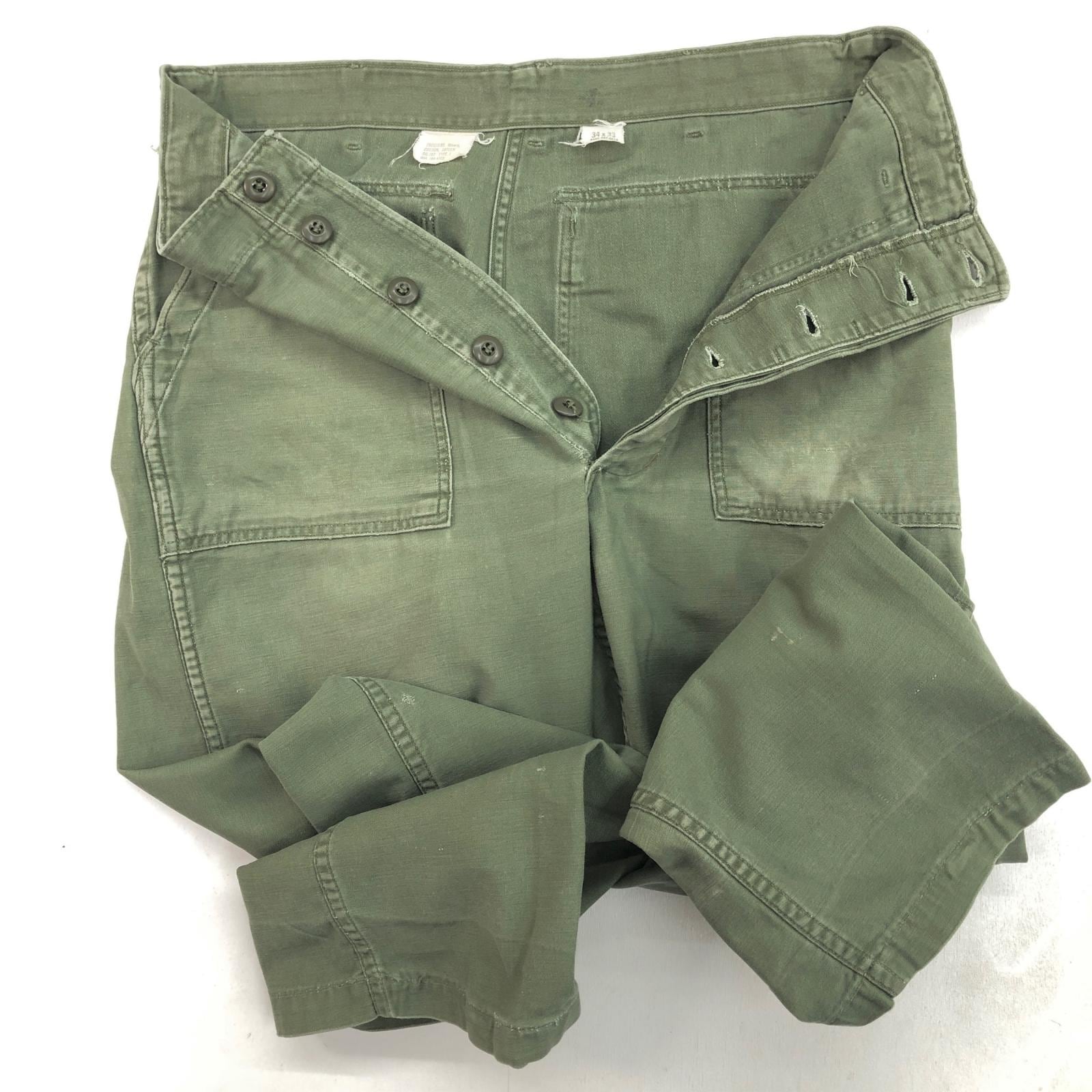 U.S.ARMY 60年代 中期 あたり USA製 OG-107 DSA100-4722 ミリタリー
