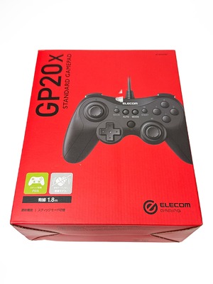 ELECOM エレコム GAMING 有線スタンダードゲームパッド GP20X JC-GP20XBK 13ボタン コントローラー