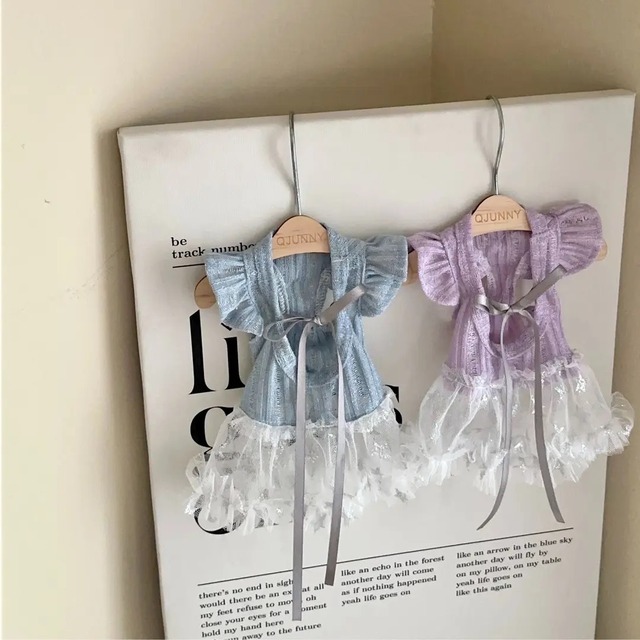 sweet ribbon lace dress