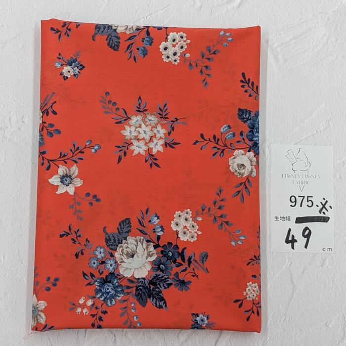 《975》◆輸入 リバティ LIBERTY タナローン カットクロス ハギレ ※インク抜け(点)あり