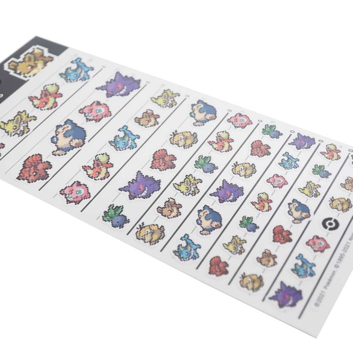 ポケモン 4サイズステッカー ピクセルアート イーブイ | デコパーツ