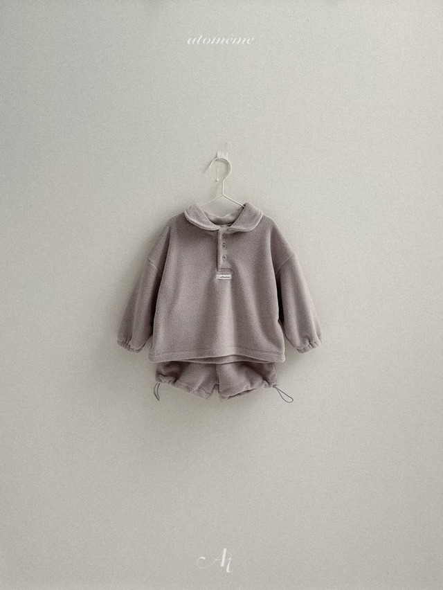 atomeme25wn_Snow Collar T-Shirt