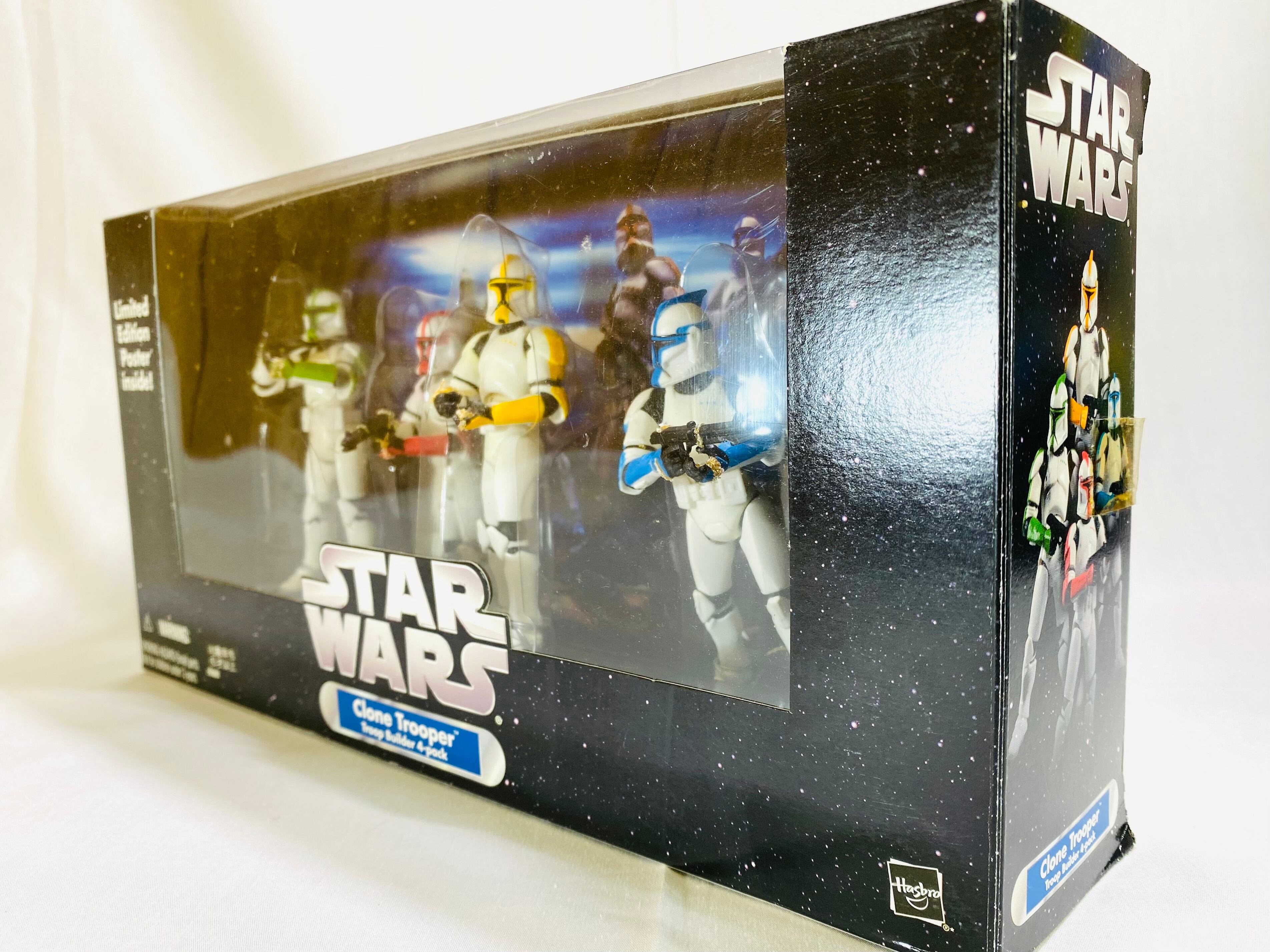 STAR WARS クローントルーパー 4パック (ポスター付き) パート1 カラー