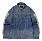 スケルトンステッチデニムジャケット