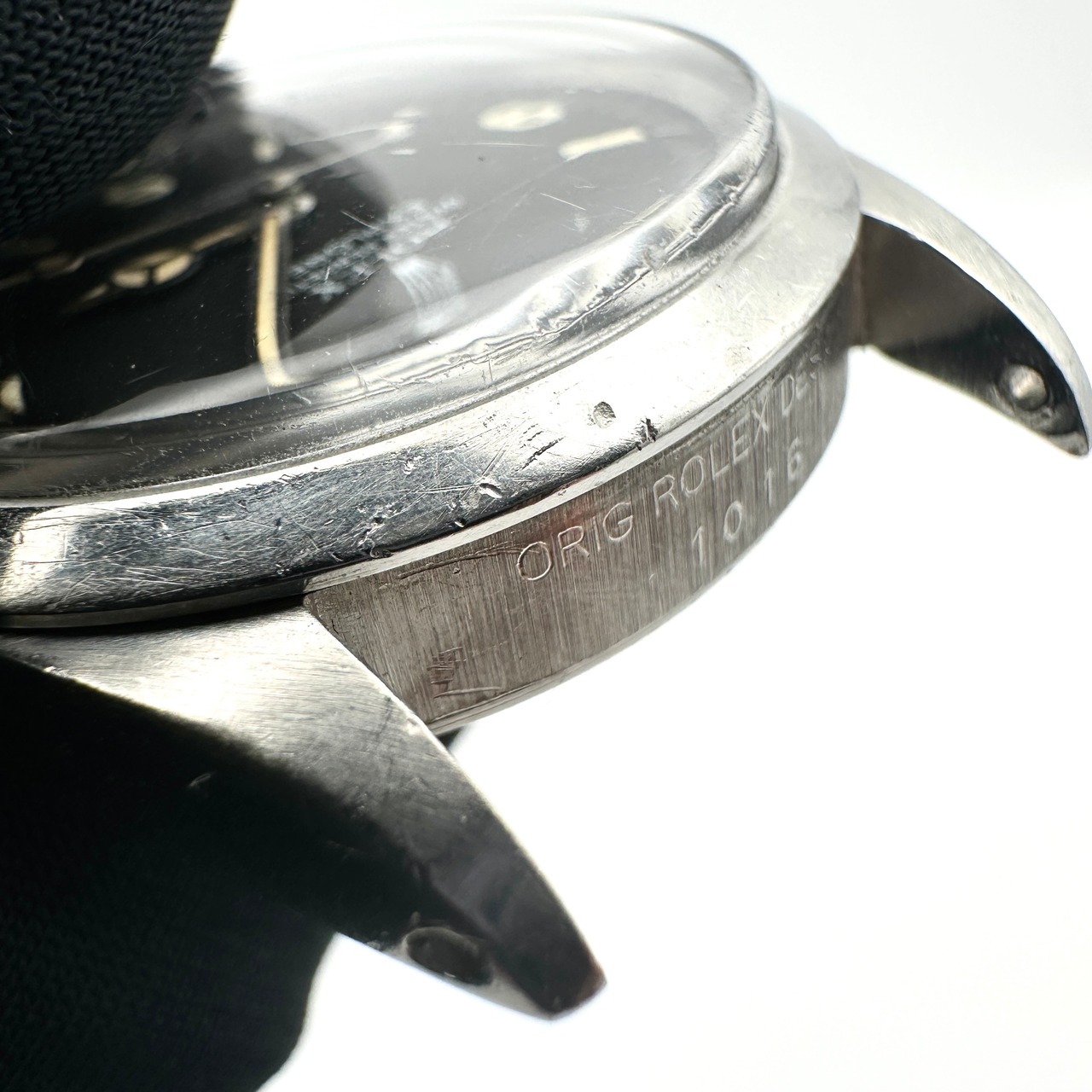 ROLEX ロレックス エクスプローラーⅠ ref.1016 腕時計 1983年頃 SS ステンレス 自動巻き ブラック 36cm 11コマ