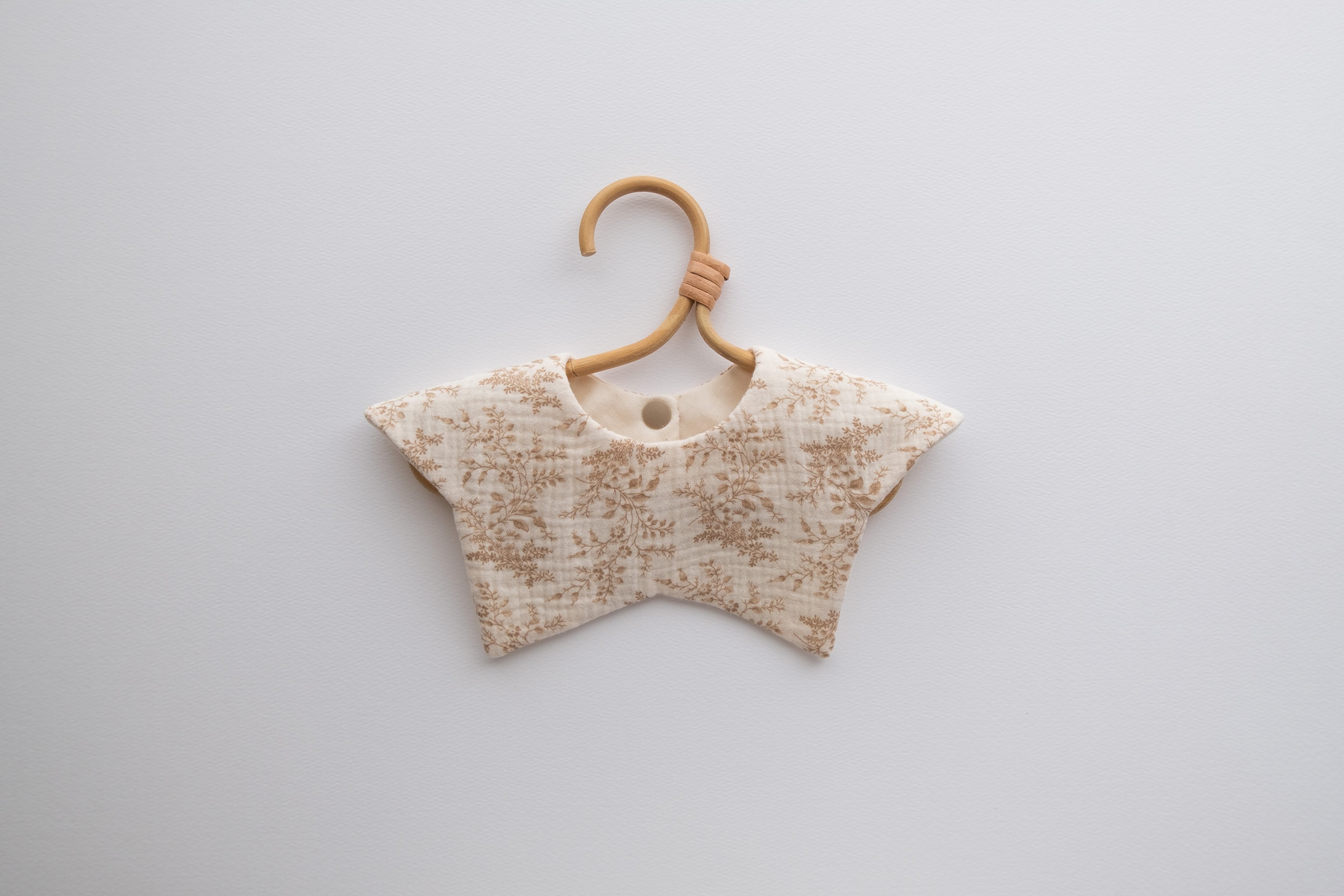 baby bib “star“ 〈vintage flower 〉