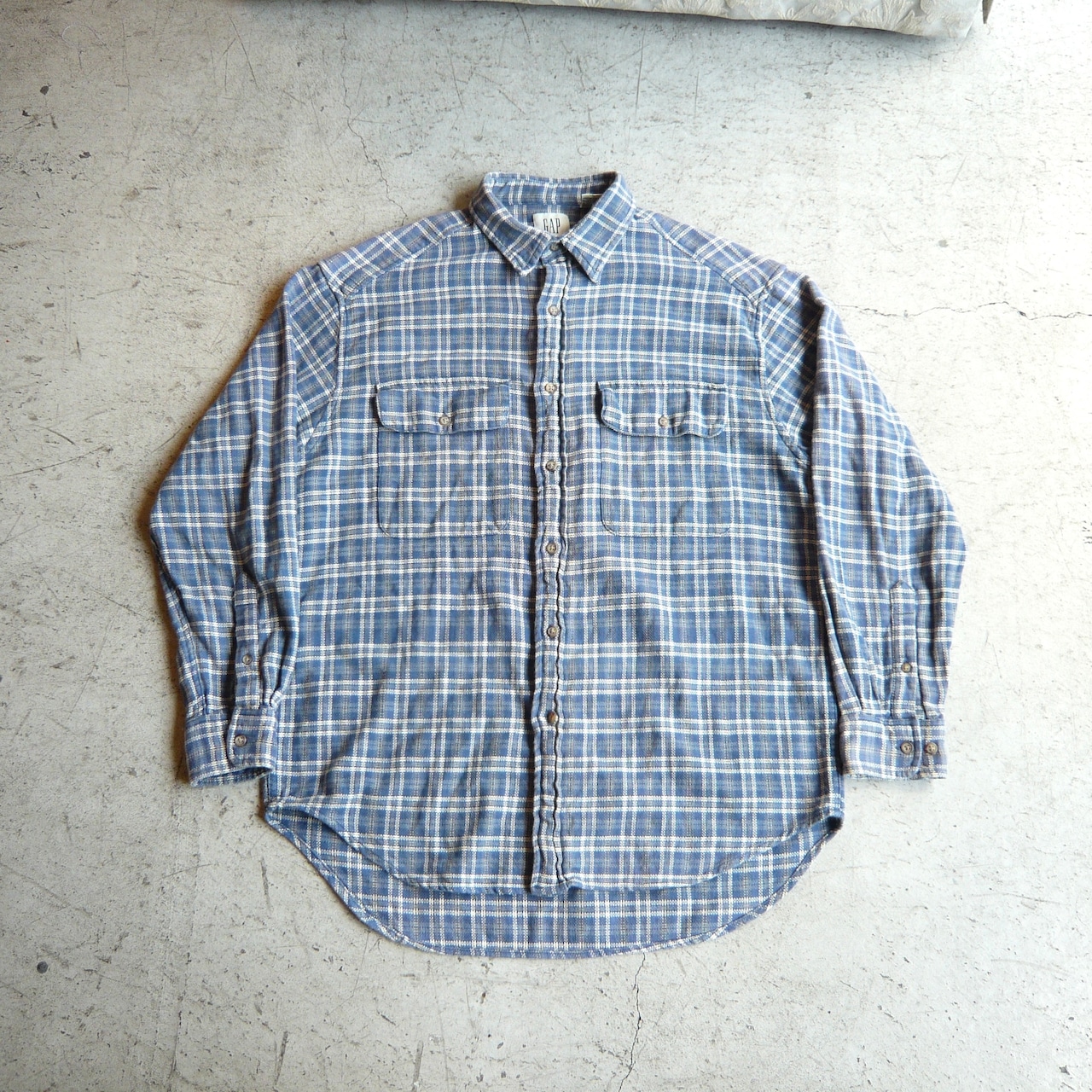 90s GAP LS シャツ ネルシャツ