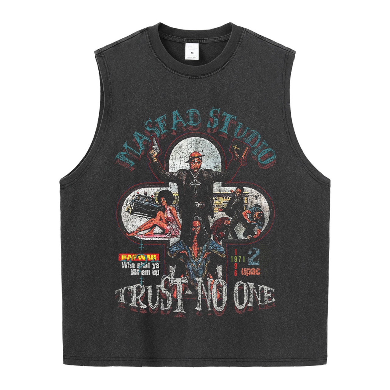 VINTAGE ストリート TRUST NO ONE Tシャツ T1774