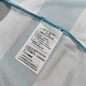 NIKE GOLF ナイキ ゴルフ ボーダー柄 半袖 ドライ ポロシャツ サイズ XL /水色ブルー系/メンズ/スポーツ