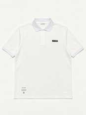 BACK IMPACT POLO SHIRTS WHITE