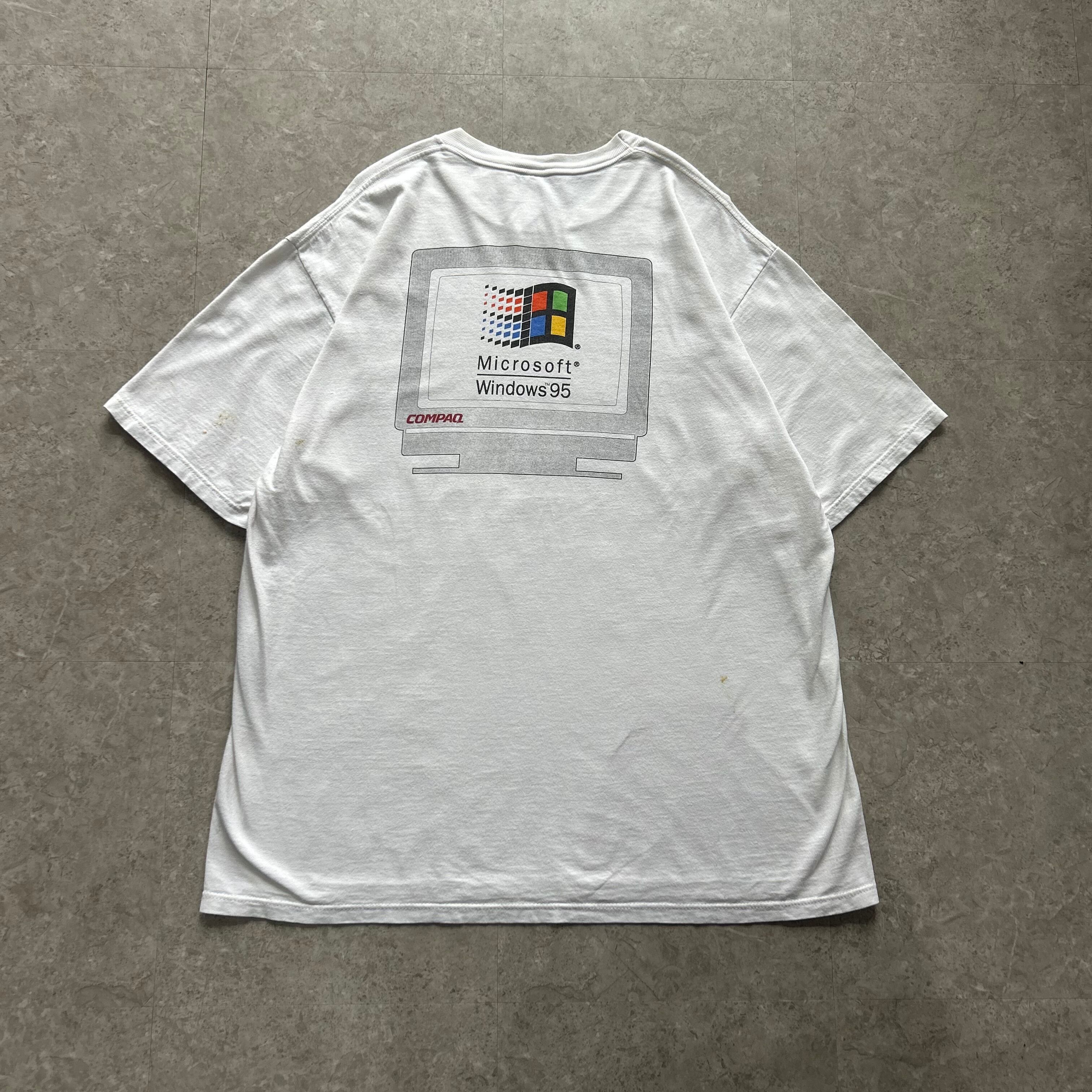 90s Microsoft Windows 95 T-shirt【仙台店】