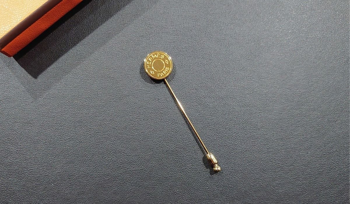 HERMES エルメス セリエ ピンブローチ ハットピン ブローチ  